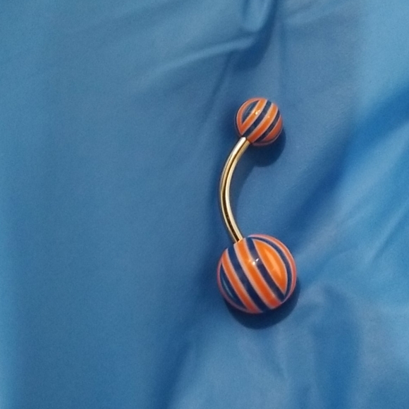 Jewelry - Belly bar belly button piercing ring new